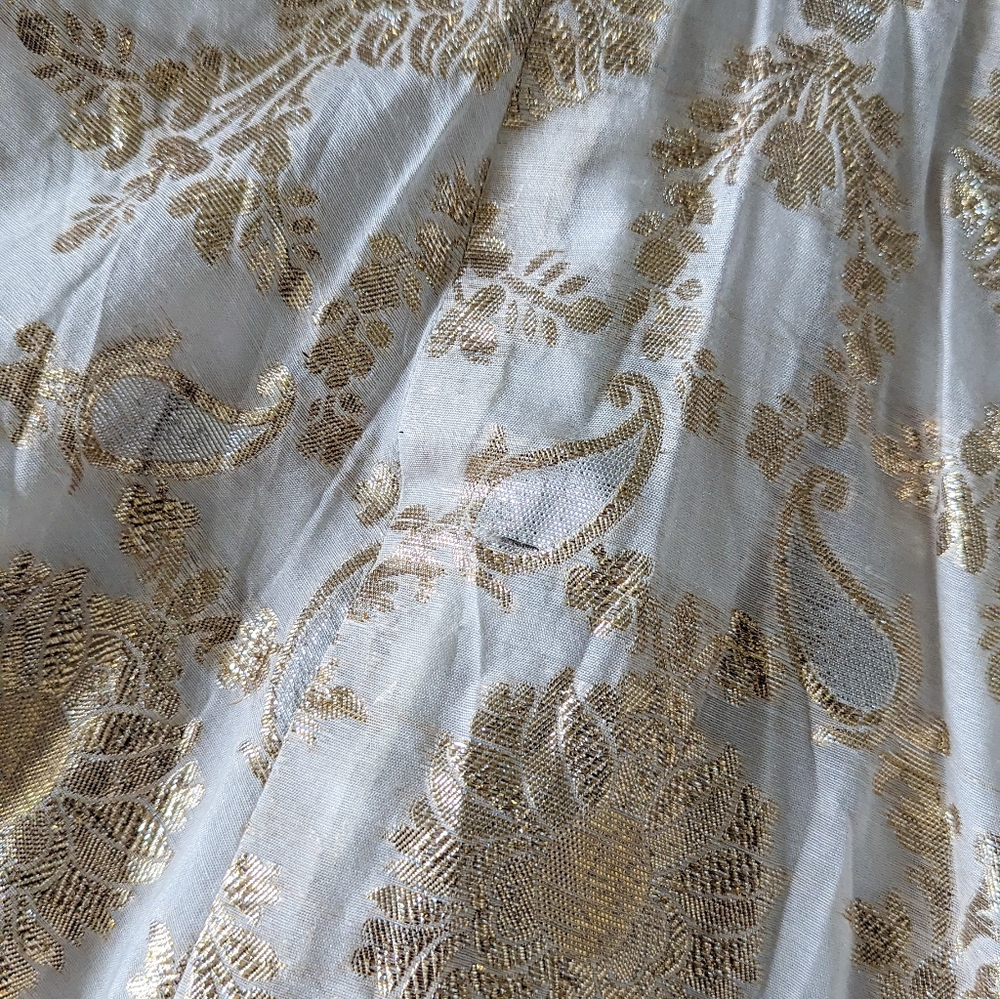 Kids Girls 3-Piece Stitched Pakistani Sharara Style Outfit, 6-8 Years - Picture 6 of 13